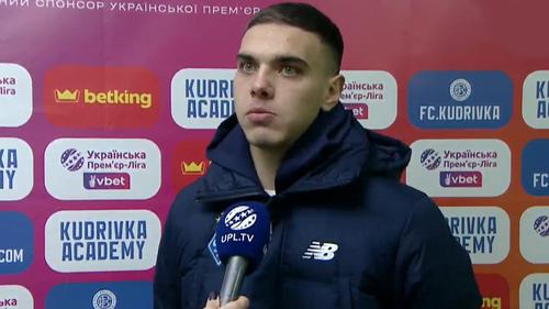 Матвій Пономаренко: «Волошин мене привітав із голом»