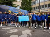 Збірна України відвідала поранених військовослужбовців