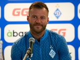 Пресс-конференция. Андрей Ярмоленко: «Как показал первый матч, «Хамрун Спартанс» достойный соперник» (ВИДЕО)