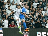 Statistik des Spiels "Besiktas" - "Dynamo"
