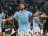 Rival news. Lazio's main forward will almost certainly not play against Dynamo