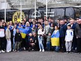 «Динамо» встретилось в Дортмунде с украинскими беженцами (ФОТО)