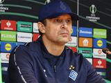 «Омонія» — «Динамо» — 2:0. Прес-конференція. Олександр Шовковський: «Відповідальність я візьму на себе»