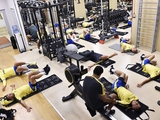 The Ukrainian national team started the second training day in Prague with morning fitness sessions