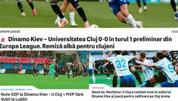 «Героическая ничья», — румынские СМИ о матче «Динамо» — «Университатя»