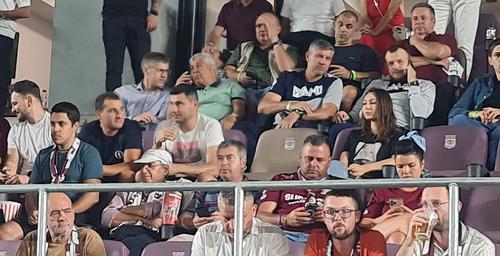 Тренеры «Динамо» посетили матч «Рапид» — «Петролул» в Бухаресте (ФОТО)