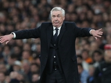 Carlo Ancelotti avoided answering a question about Andriy Lunin's play in the match against Atlético