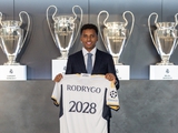 Es ist offiziell. "Real Madrid verlängert den Vertrag von Rodrigo bis 2028