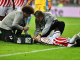Кулибали в результате столкновения с Тиаре получил разрыв связки колена и в этом году уже не сыграет (ВИДЕО)