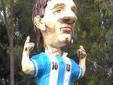 В Аргентине на удачу сожгли огромную куклу Месси (ФОТО) 