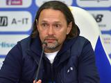 «Динамо» — «Колос» — 2:1. Послематчевая пресс-конференция. Игорь Костюк: «Довели игру до победы, но проблема есть» (ВИДЕО)