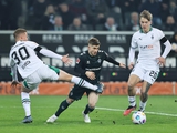 Borussia M - Werder - 2:2. German Championship, 15th round. Match review, statistics