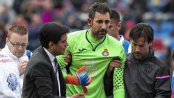 Голкипер «Эспаньола» Диего Лопес потерял сознание во время матча с «Леванте»