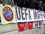 «Фейеноорд» оштрафован за баннер «УЕФА — мафия» на матче с «Динамо»