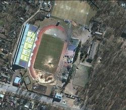 Как выглядит разбомбленный стадион «Десны» с высоты птичьего полета (ФОТО)