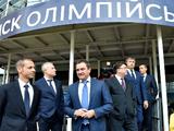 Президент УЕФА посетил НСК «Олимпийский» (ФОТО)