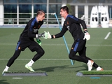 Thibaut Courtois returns to training with Real Madrid first team