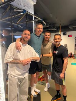 Зінченко зустрівся з Джеко і Арнаутовичем у Белграді (ФОТО)