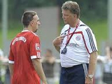 Футболист «Баварии» Рибери встретился с тренером «Баварии» ван Галом…