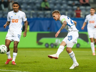 «Динамо» — на втором месте по количеству ударов по воротам в текущем чемпионате Украины