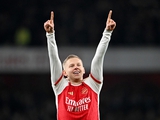 Oleksandr Zinchenko played for Arsenal for the first time since 4 February