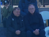 Former coach of the Ukrainian national team Petrakov is present at the UPL match (PHOTO)