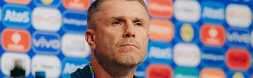 Press conference. Serhii Rebrov: "Mykolenko will definitely not play against Romania"