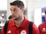 Yaremchuk played his first official match for Olympiacos