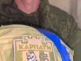 Der gefangene russische Besatzer gestand seine Liebe zu Karpaty (VIDEO)