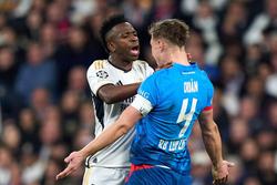Another scandal with a Real Madrid player: Vinicius Júnior grabbed RB Leipzig player by the throat, but the referee did not remo