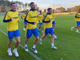 Preparation of the national team of Ukraine. First training in Poland