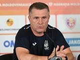 Moldova - Ukraine 0: 4. Post-match press conference. Serhiy Rebrov: 