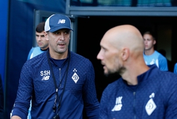 Тренировка «Динамо» в Люблине. Фото — А. Попов