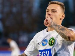 Гол Назаренко в матче «Полесье» — «Заря»