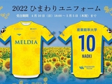Японский клуб выпустил форму в желто-синих цветах и с подсолнухами — в поддержку Украины (ФОТО)