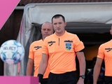 Krivushkin jest sędzią głównym meczu Dnipro 1 vs Dynamo. Sędzia VAR - Aranovskiy