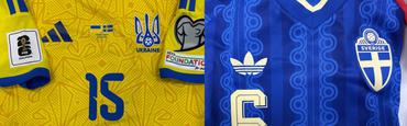 Плей-офф квалификации ЧМ-2026. Сборные Украины и Швеции определились с комплектами игровой формы