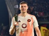 Dovbik was named the best player of the match \"Roma\" - \"Lecce\" (PHOTO)