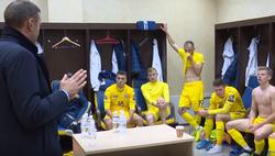 «Нас ждем полный стадион в Киеве, для нас — это самая важная игра». Что говорил Шевченко футболистам в раздевалке (ВИДЕО)