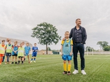 Andriy Shevchenko attends training sessions at children's football school in de-occupied Borodianka (PHOTO)