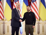 US-Präsident Joe Biden ist in Kiew eingetroffen