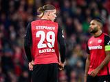 Artem Stepanov commented on his debut for Bayer's first team in the Champions League match