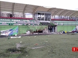 Так выглядит «освобожденный» русскими стадион в Ирпене (ФОТО)