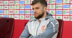 «Чтобы получить результат в матче с Украиной, надо показать идеальную игру», — капитан сборной Северной Македонии