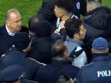 Fatih Terim swore at Razvan Lucescu. Coaches almost fought, police intervened (PHOTO, VIDEO)