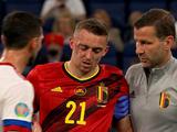 Защитник сборной Бельгии Тимоти Кастань получил перелом черепа в матче с Россией