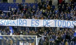 Фанаты «Эспаньола» вывесили баннер про Шакиру (ФОТО)
