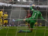 Eintracht - Borussia D - 3:3. Deutsche Meisterschaft, 9. Runde. Spielbericht, Statistik