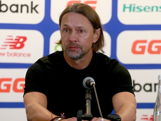«Динамо» — «Університатя» — 0:0. Прес-конференція. Ігор Костюк: «Розуміємо, що нам треба робити в матчі-відповіді» (ВІДЕО)