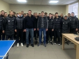 Ehemaliger Dynamo-Torwart hält Seminar für Kolos U-19-Spieler zum Thema Spielmanipulationen 